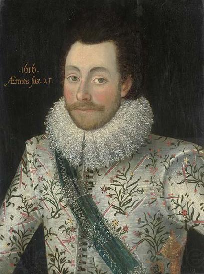 Robert Peake the Elder Portrait of Sir John Penruddock Spain oil painting art